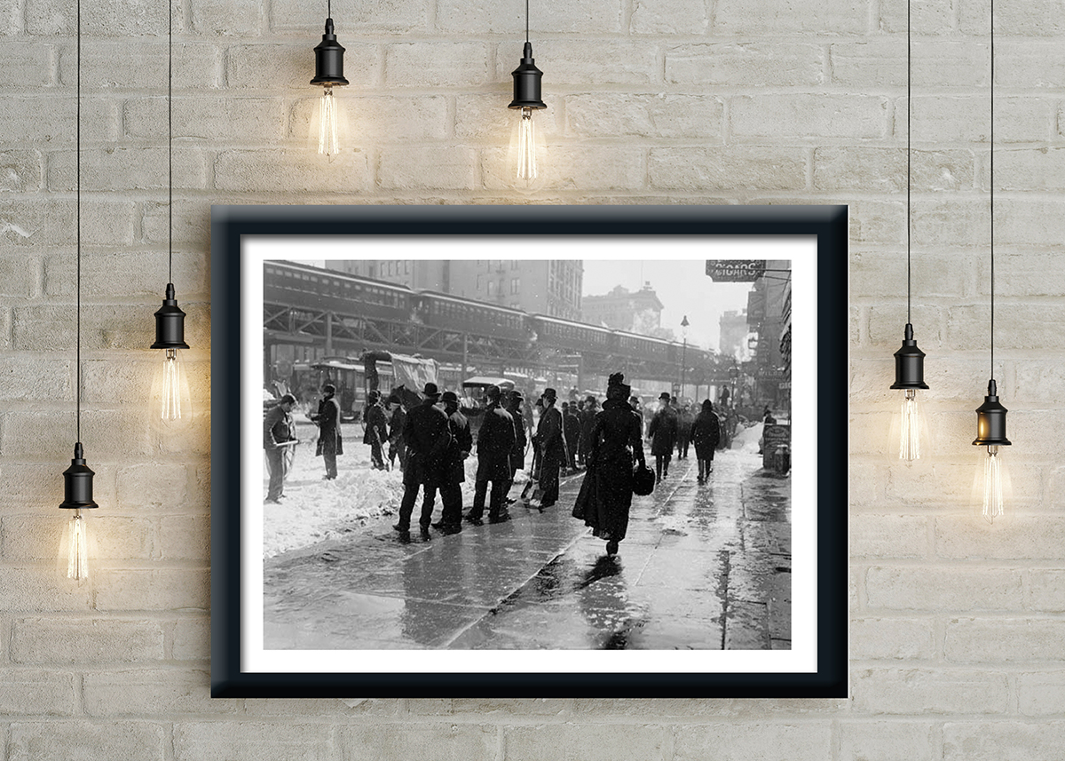 10603 Mr Poster Affisch In Old New York Vintage Stad1.jpg