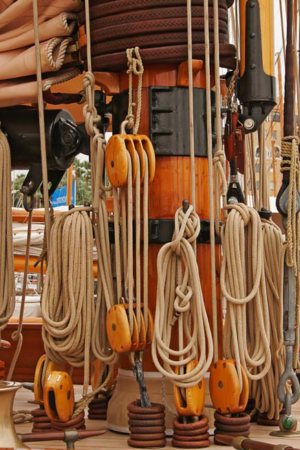 10698 Mr Poster Affisch Ropes Rep Reling Segelbåt Hav Marint.png