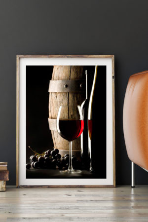 11586 Mr Poster Affisch Vin Rouge Ko˘ksmotiv Vin1.jpg