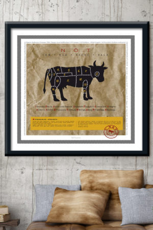 11632 Mr Poster Affisch Le Bouf Ko˘ksmotiv Mat No˘tko˘tt1.jpg