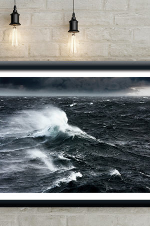 11956 Mr Poster Affisch Storm Va¯a˘gor Hav Moln Natur1.jpg