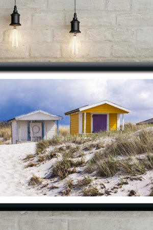 12198 Mr Poster Affisch Sandhouses Sanddynor Bodar Strand Hav1.jpg