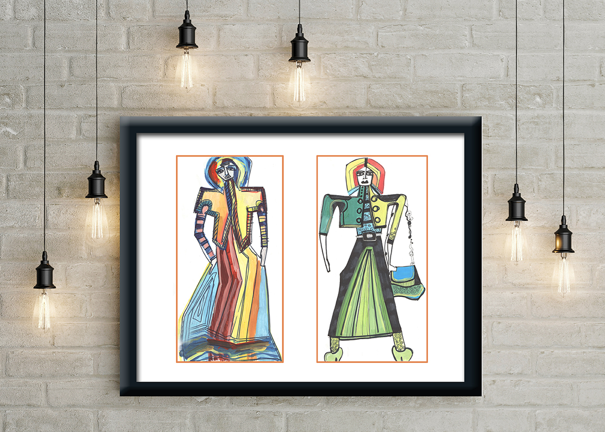 12304 Mr Poster Affisch Bold Fashion Mode Illlustration Grafiskt1.jpg