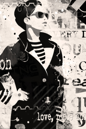 12449 Mr Poster Affisch Viva Fashion Illustration Grafiskt Mode.png