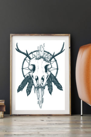 12497 Mr Poster Affisch Dead Dreamcatcher Illustration Grafiskt1.jpg 12497 Mr Poster Affisch Dead Dreamcatcher Illustration Grafiskt1.jpg