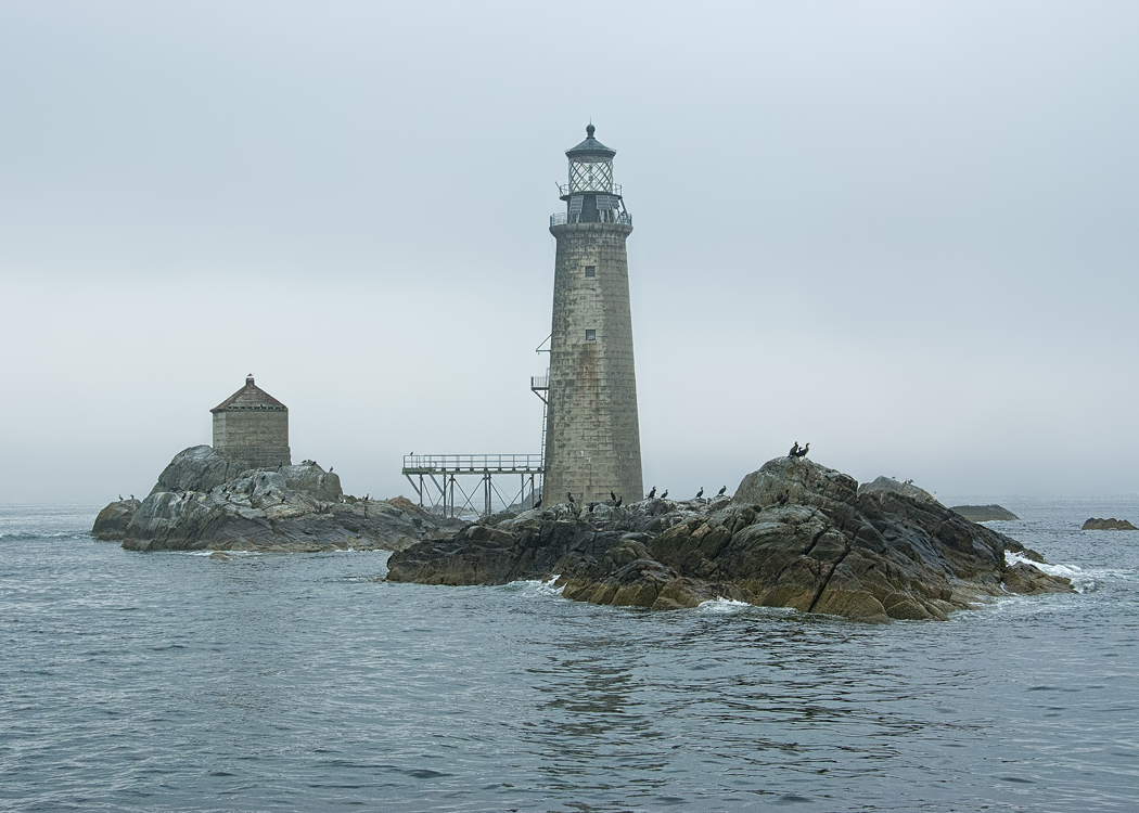 12502 Mr Poster Affisch Bostons Harbour Fyr Hav Marint.png