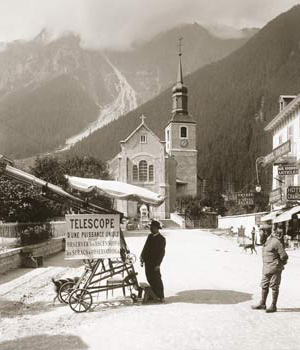 55558 Mr Poster Affisch Chamonix Stad Vintage.png
