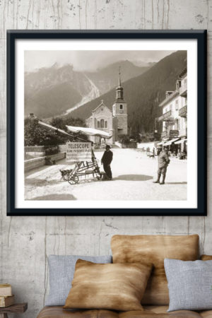 55558 Mr Poster Affisch Chamonix Stad Vintage1.jpg