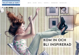 Växjö Färg & Tapet - Poster